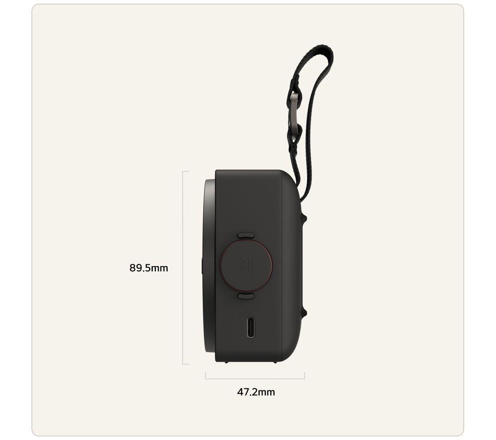 LG xboom Mini Portable Bluetooth Speaker - Black image number 10 of 10