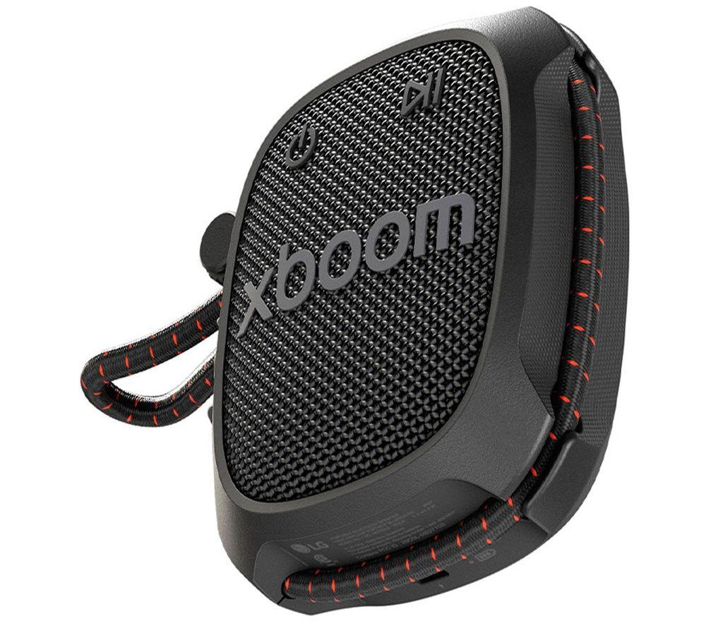 LG xboom Rock Portable Bluetooth Speaker - Black image number 3 of 10