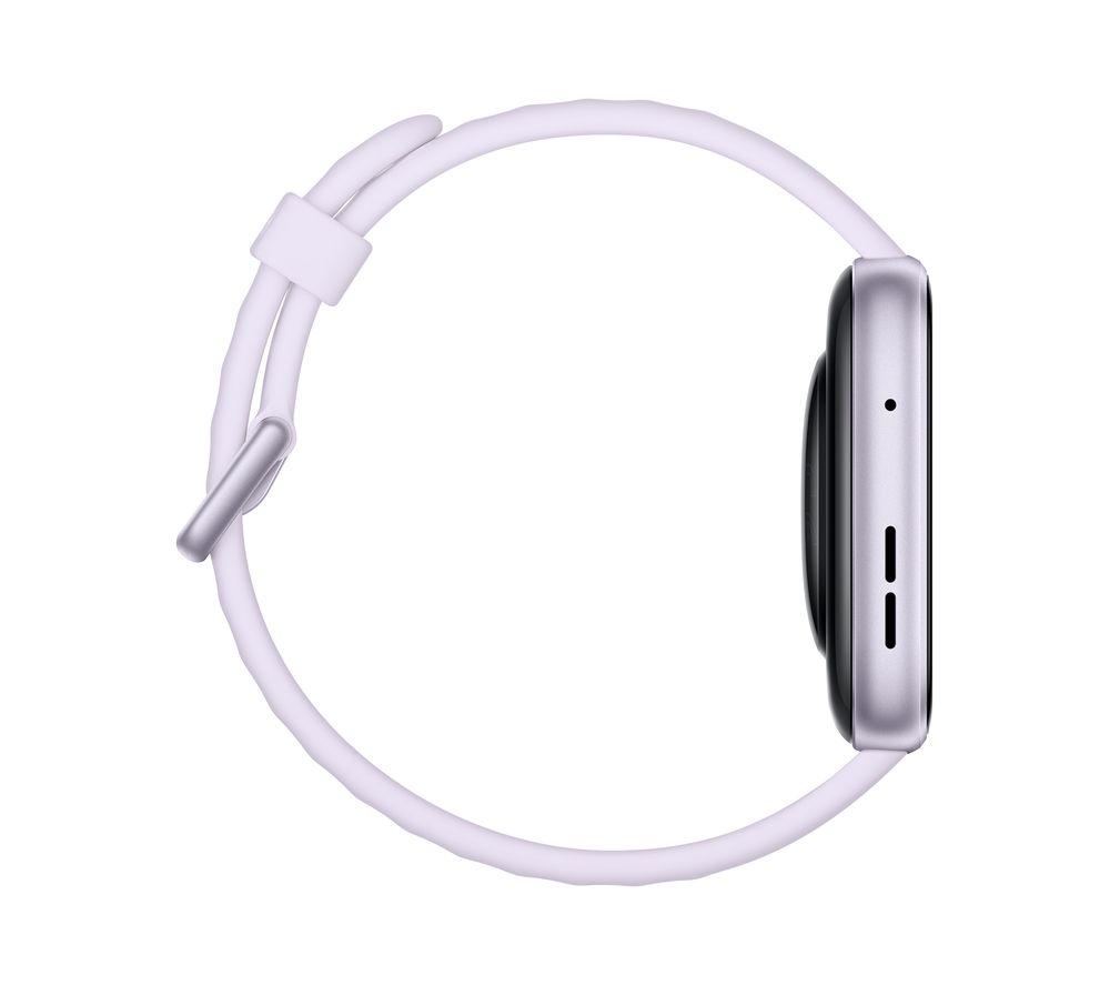 HUAWEI Watch Fit 5 - Silver Aluminium Alloy with Purple Fluoroelastomer Strap image number 5 of 11