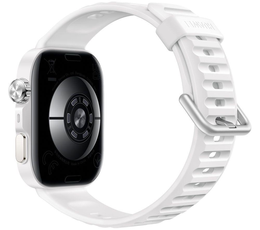 HUAWEI Watch Fit 5 Pro - Titanium White with White Woven Strap image number 2 of 12