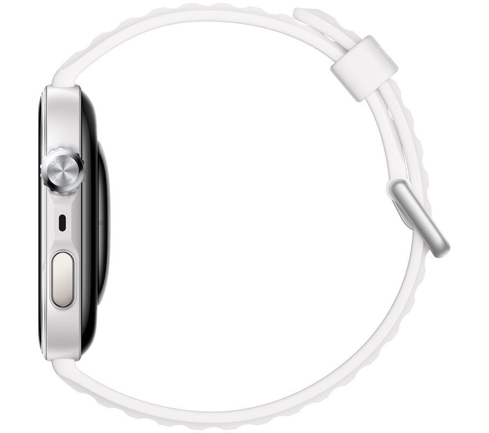 HUAWEI Watch Fit 5 Pro - Titanium White with White Woven Strap image number 5 of 12