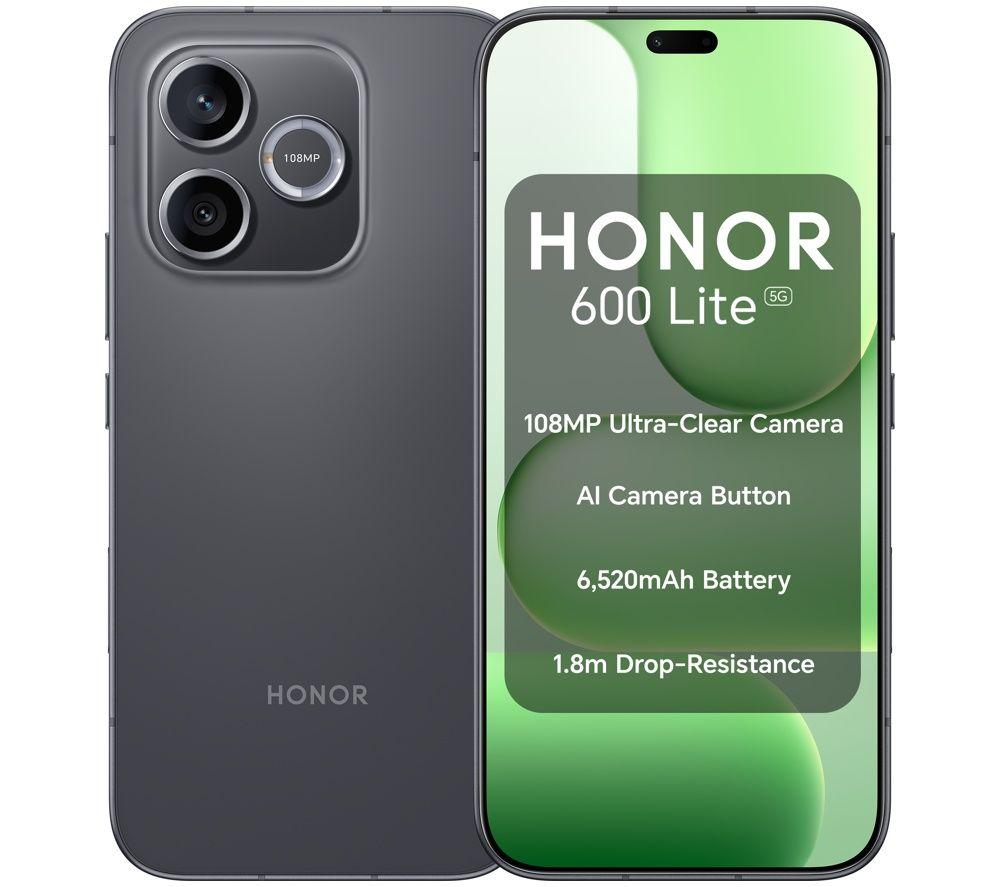 HONOR 600 Lite - 256 GB, Black