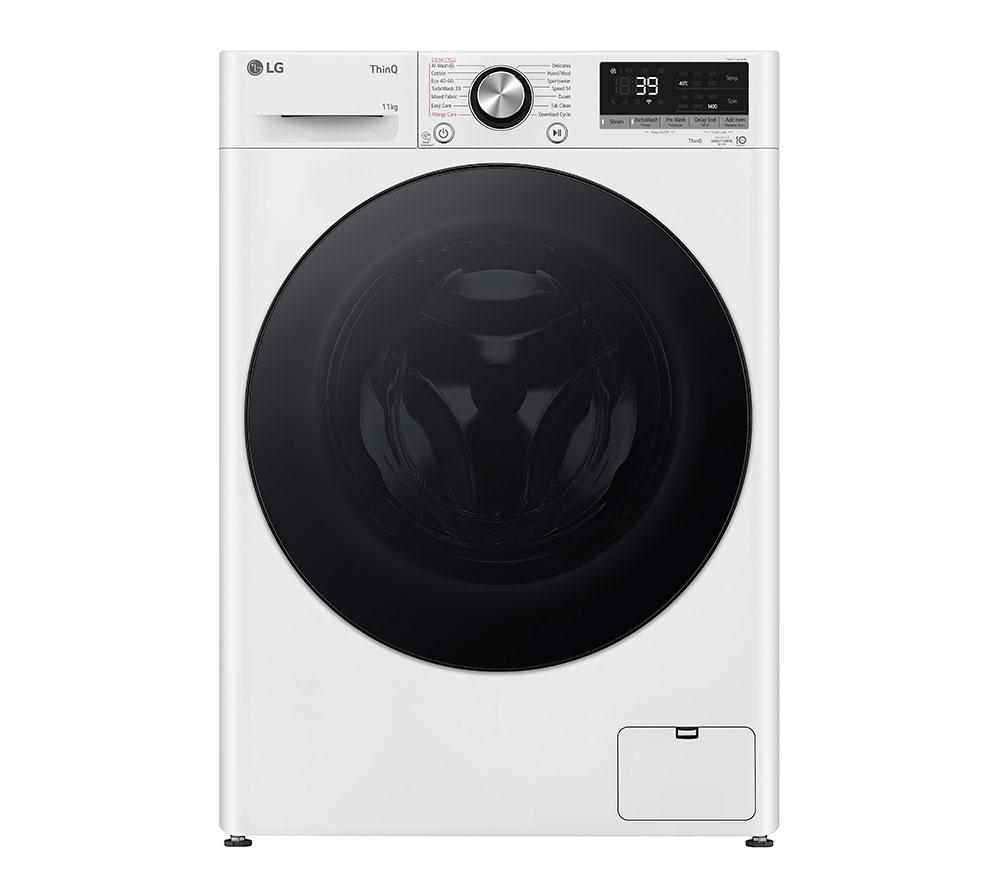 LG Series 4 Pro F4Y711WBTN1 WiFi-enabled 11 kg 1400 Spin Washing Machine Ã White