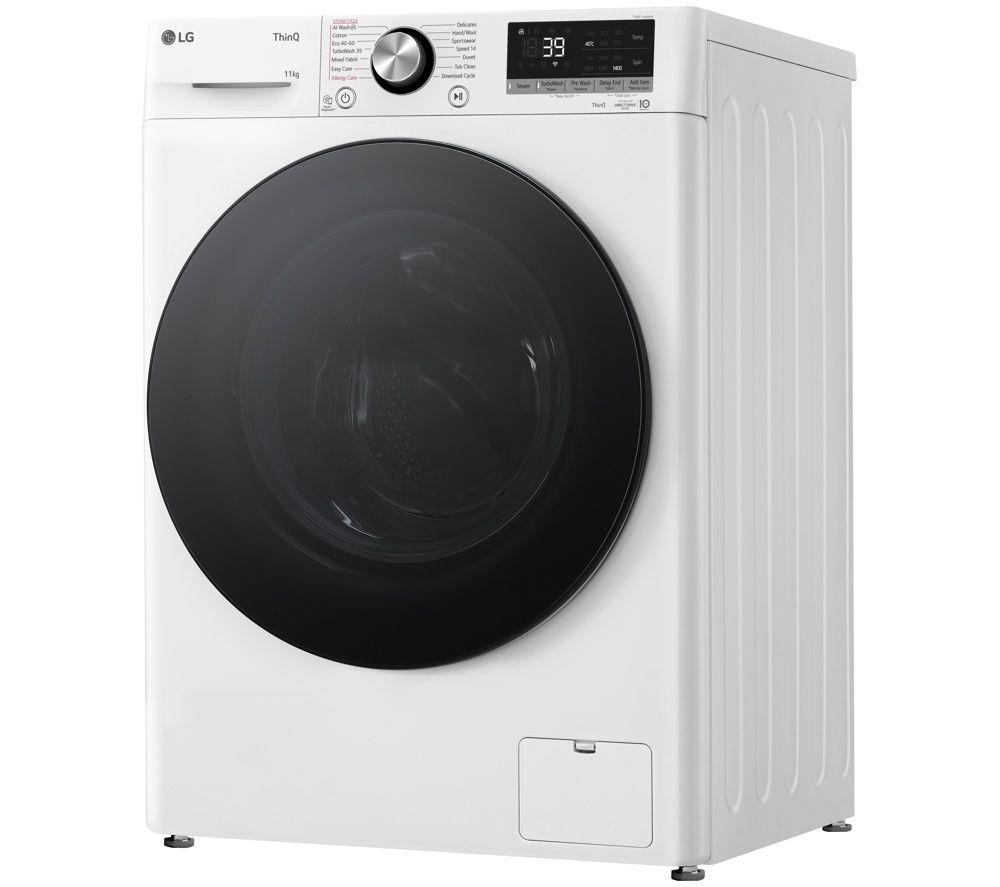 LG ELCTRNC Series 4 Pro F4Y711WBTN1 WiFi-enabled 11 kg 1400 Spin Washing Machine &ndash; White image number 2 of 10
