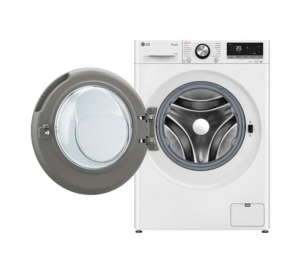LG Series 4 Pro F4Y711WBTN1 WiFi-enabled 11 kg 1400 Spin Washing Machine &ndash; White image number 17 of 24
