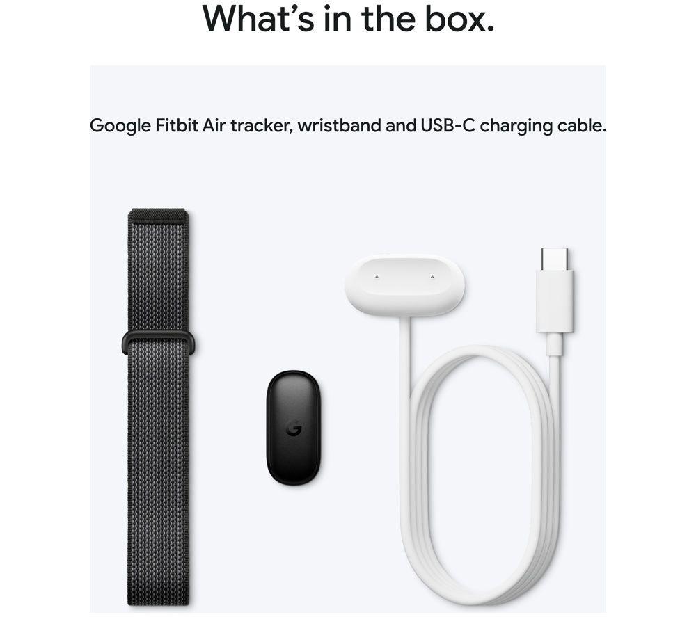 FITBIT Air Fitness Tracker - Obsidian image number 2 of 2