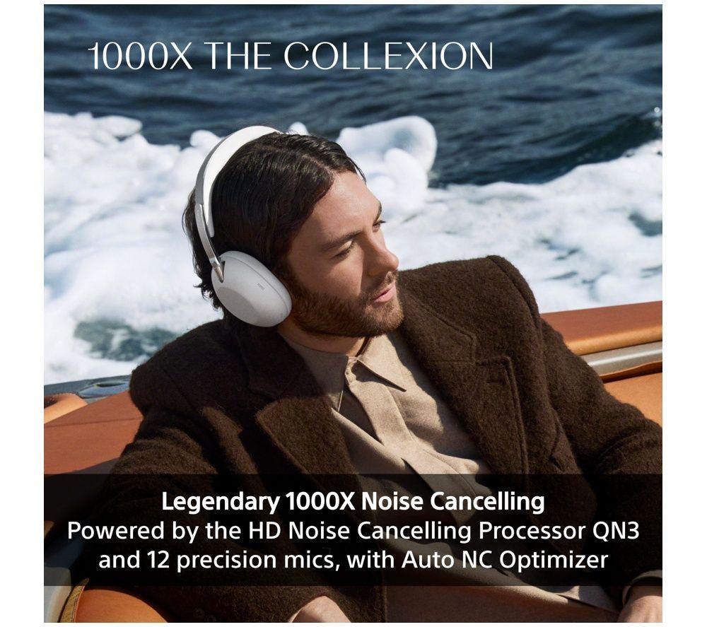 SONY 1000X THE COLLEXION Wireless Bluetooth Noise-Cancelling Headphones - Black image number 6 of 22