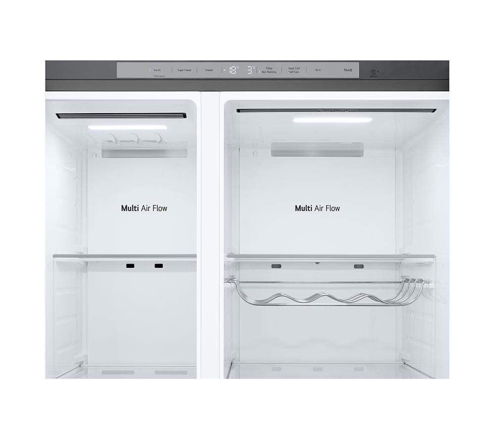 LG InstaView GSXE81PYBE American-Style Smart Fridge Freezer &ndash; Prime Silver image number 11 of 19