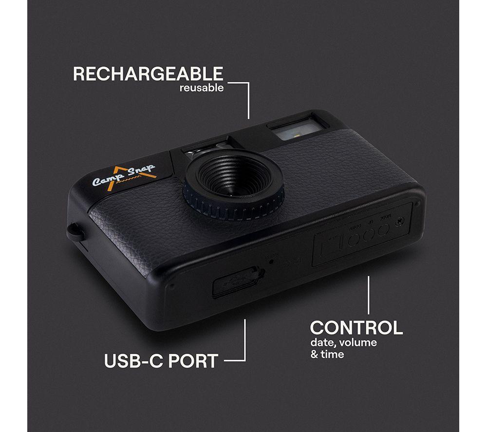 CAMP SNAP CS-V105BK-WW Compact Camera - Black image number 2 of 6