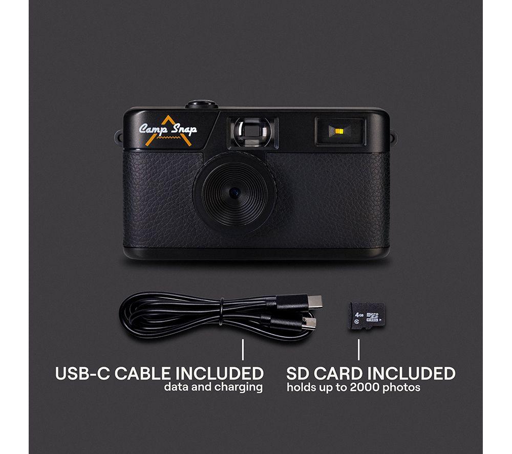 CAMP SNAP CS-V105BK-WW Compact Camera - Black image number 3 of 6