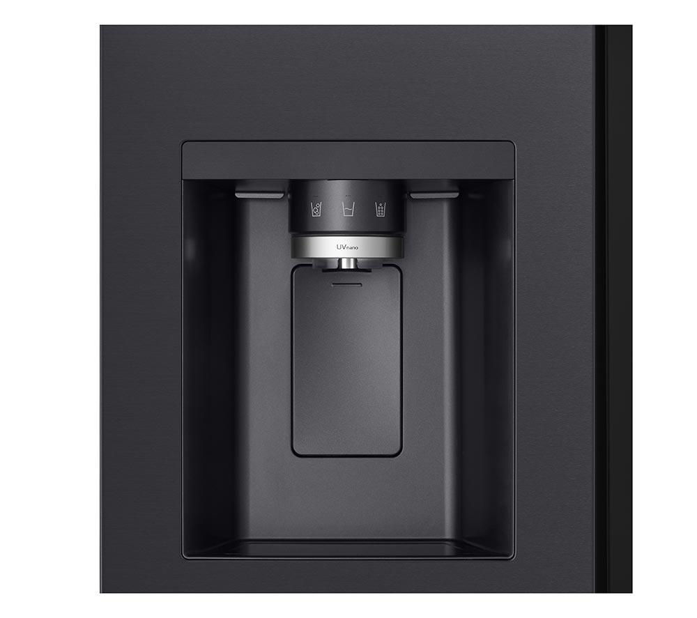 LG InstaView GSXE80EVBE American Style Smart Fridge Freezer &ndash; Essence Black Steel image number 13 of 18