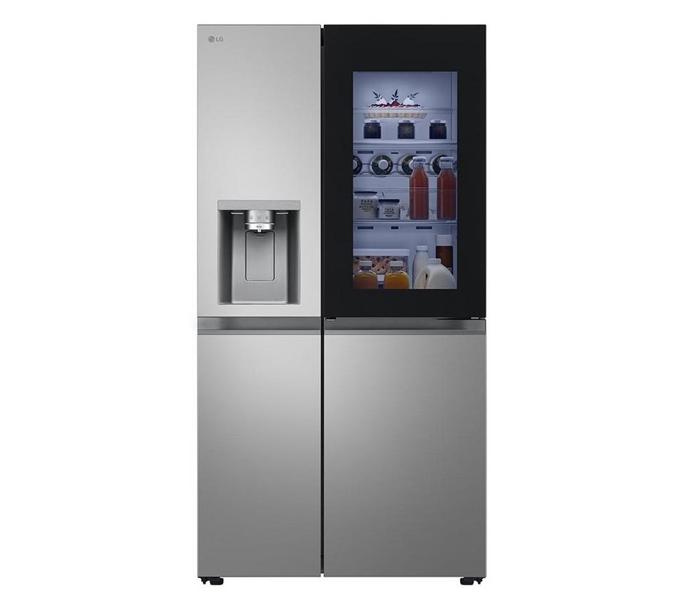 LG InstaView GSXE80PYBE American-Style Smart Fridge Freezer – Prime Silver