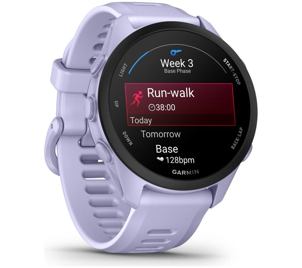 GARMIN Forerunner 70 Sports Watch &ndash; Cool Lavender, 43 mm image number 2 of 20