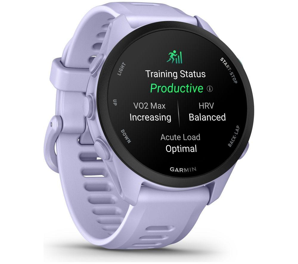GARMIN Forerunner 70 Sports Watch &ndash; Cool Lavender, 43 mm image number 4 of 20