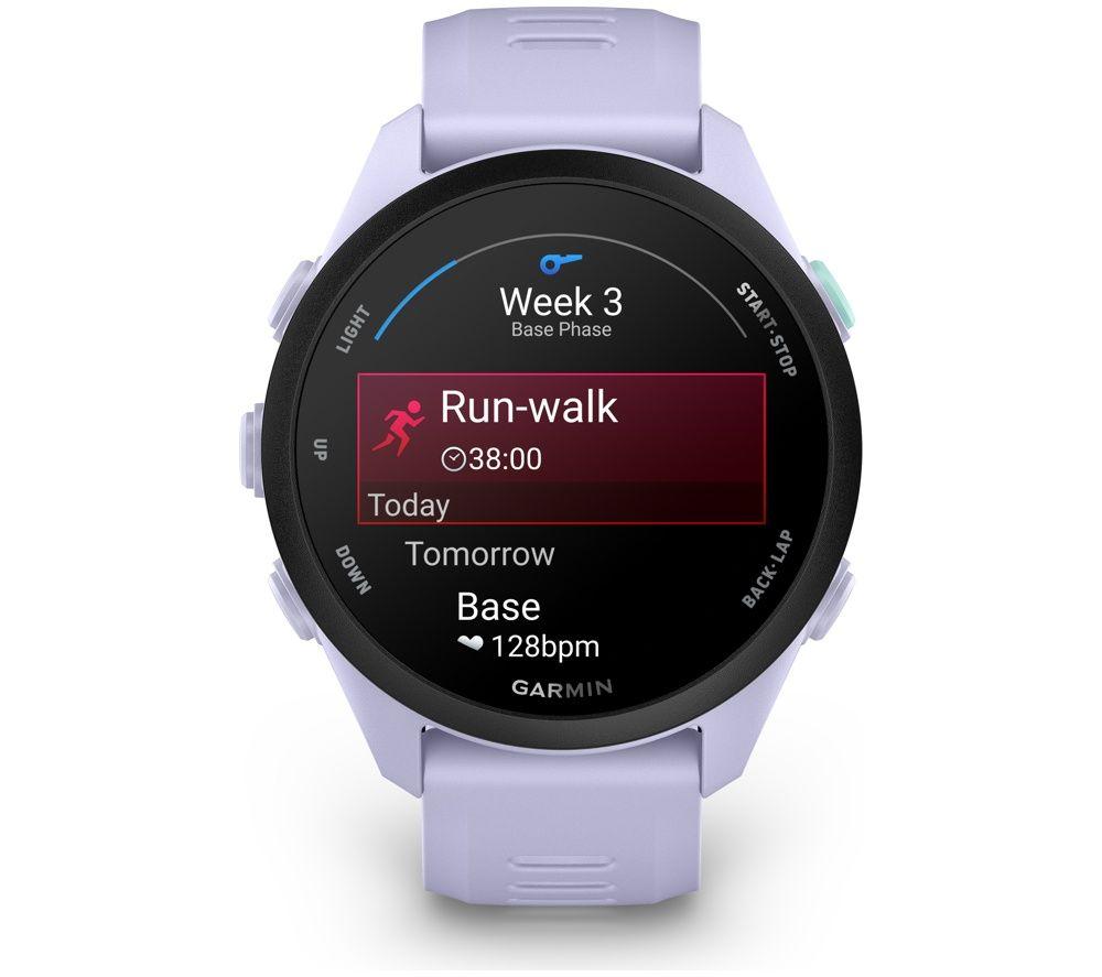 GARMIN Forerunner 70 Sports Watch &ndash; Cool Lavender, 43 mm image number 5 of 20