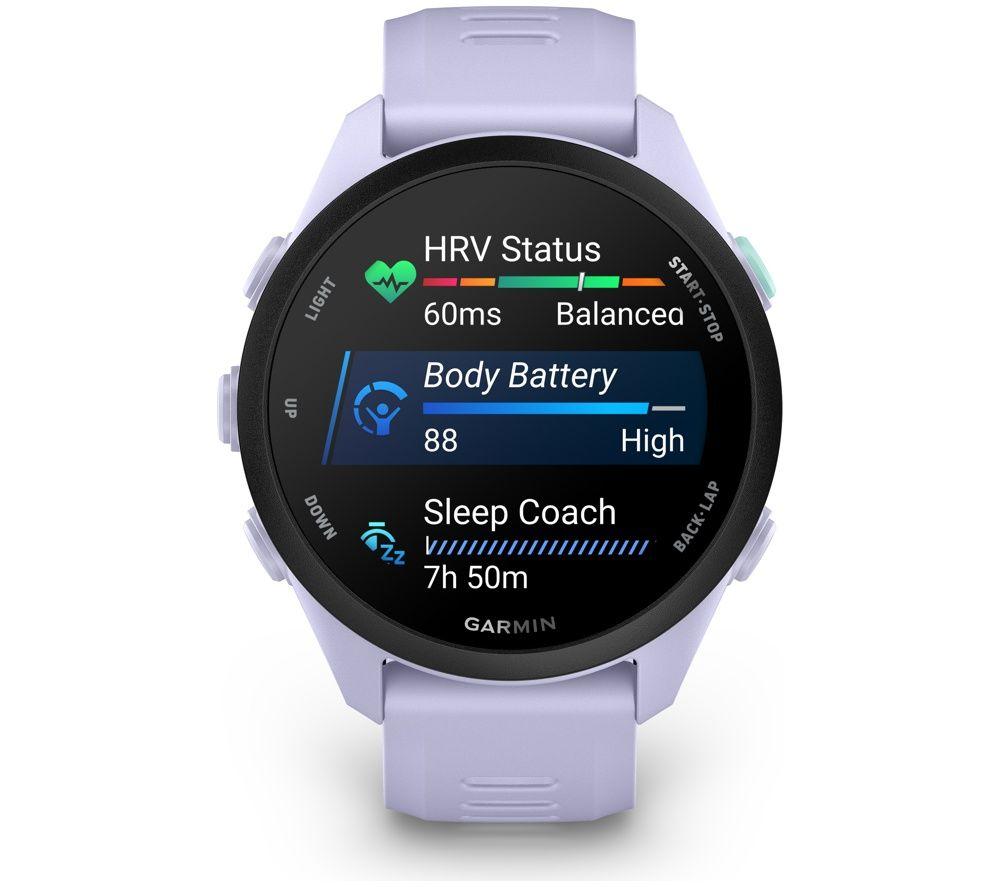 GARMIN Forerunner 70 Sports Watch &ndash; Cool Lavender, 43 mm image number 6 of 20