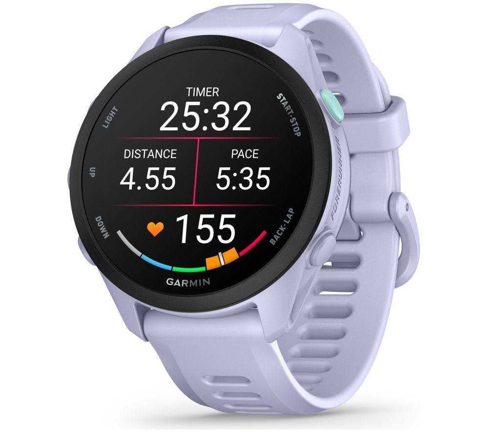 GARMIN Forerunner 70 Sports Watch &ndash; Cool Lavender, 43 mm image number 13 of 20