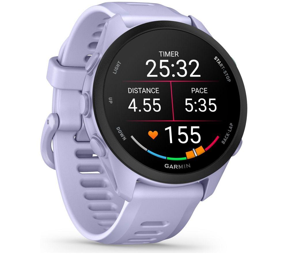 GARMIN Forerunner 70 Sports Watch &ndash; Cool Lavender, 43 mm image number 15 of 20