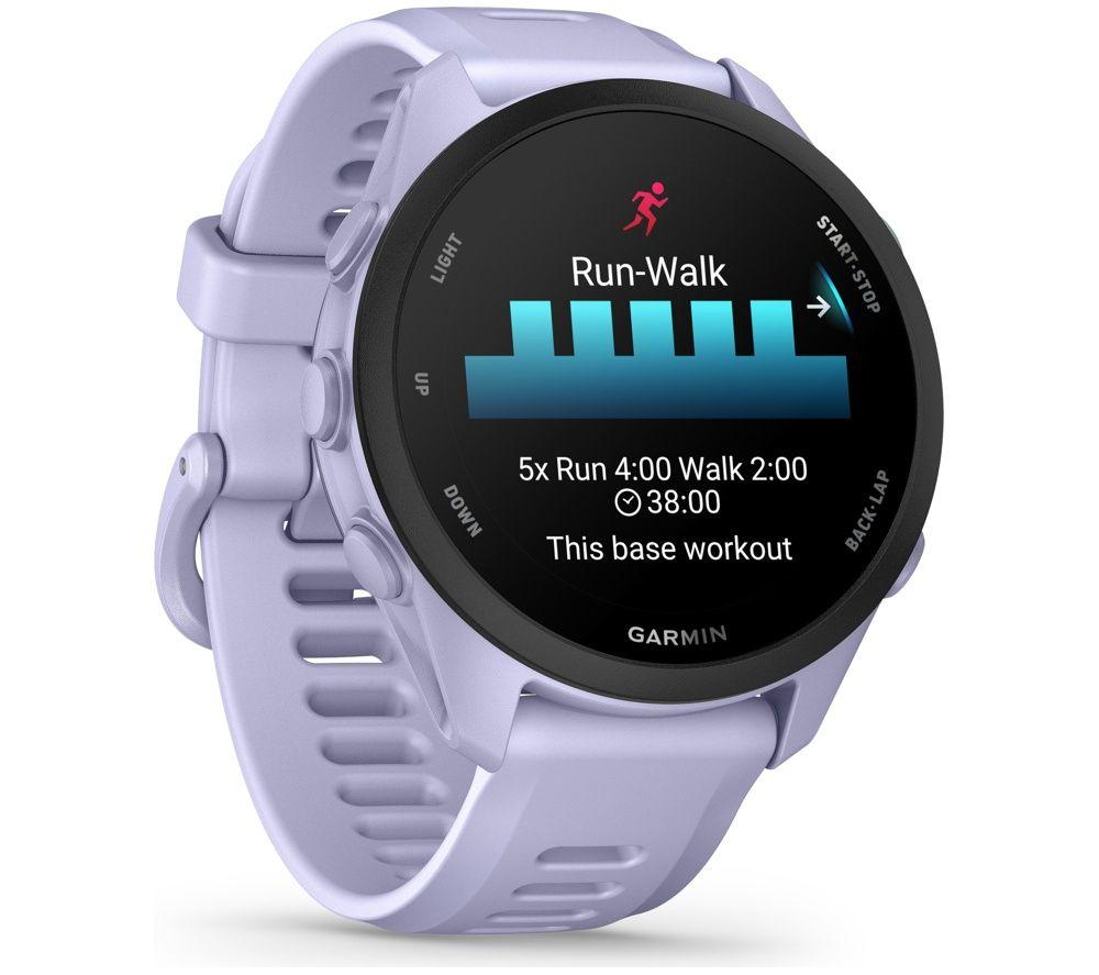 GARMIN Forerunner 70 Sports Watch &ndash; Cool Lavender, 43 mm image number 16 of 20