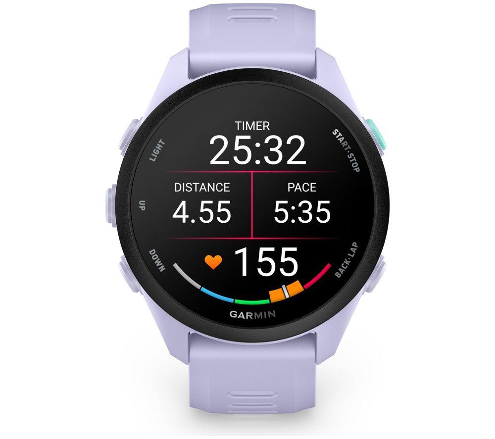 GARMIN Forerunner 70 Sports Watch &ndash; Cool Lavender, 43 mm image number 17 of 20