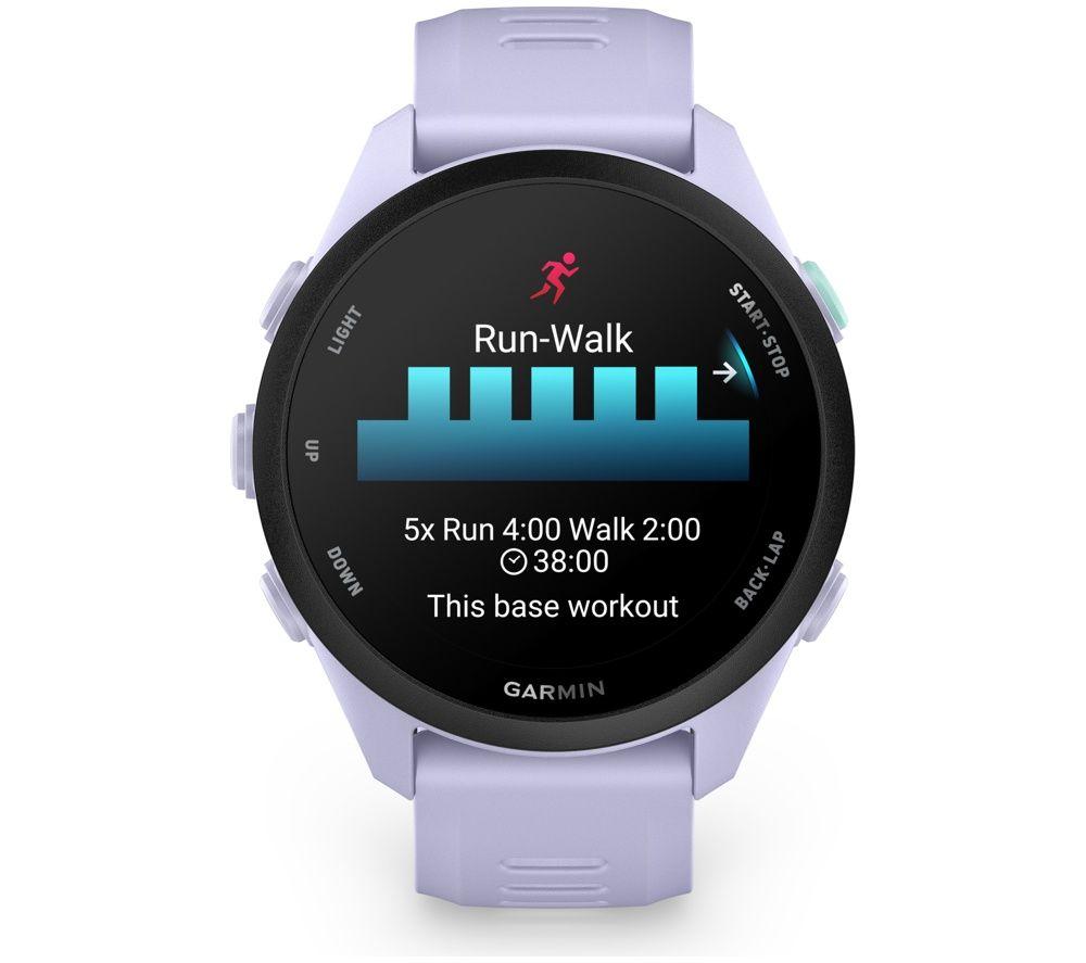 GARMIN Forerunner 70 Sports Watch &ndash; Cool Lavender, 43 mm image number 18 of 20