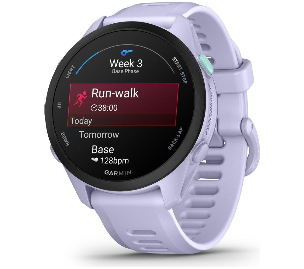 GARMIN Forerunner 70 Sports Watch &ndash; Cool Lavender, 43 mm image number 19 of 20