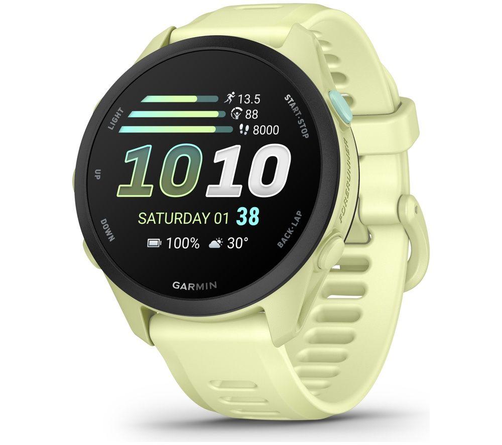 GARMIN Forerunner 70 Sports Watch Â– Citron, 43 mm