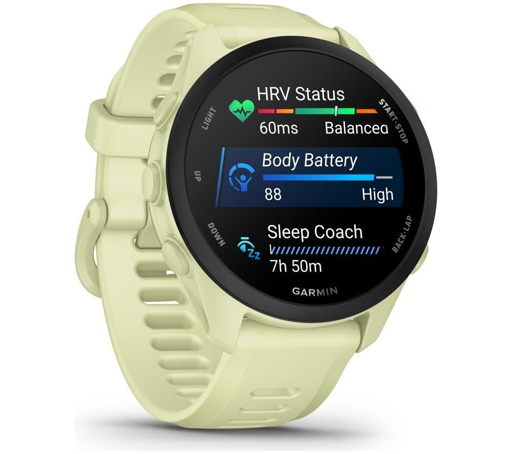 GARMIN Forerunner 70 Sports Watch &ndash; Citron, 43 mm image number 3 of 17