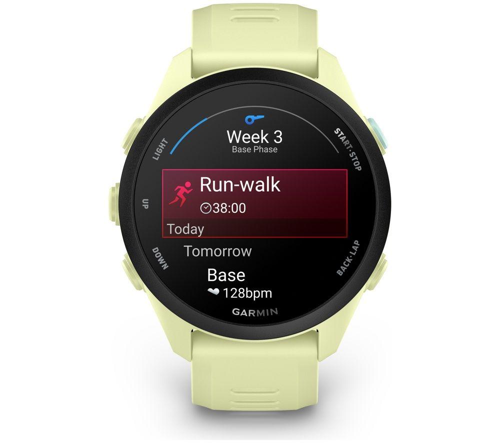 GARMIN Forerunner 70 Sports Watch &ndash; Citron, 43 mm image number 6 of 17