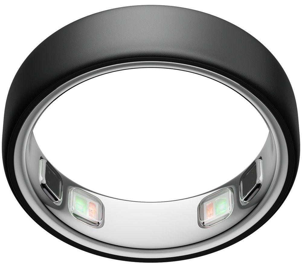 Oura Ring 5  Stealth Black, Size 9, Black