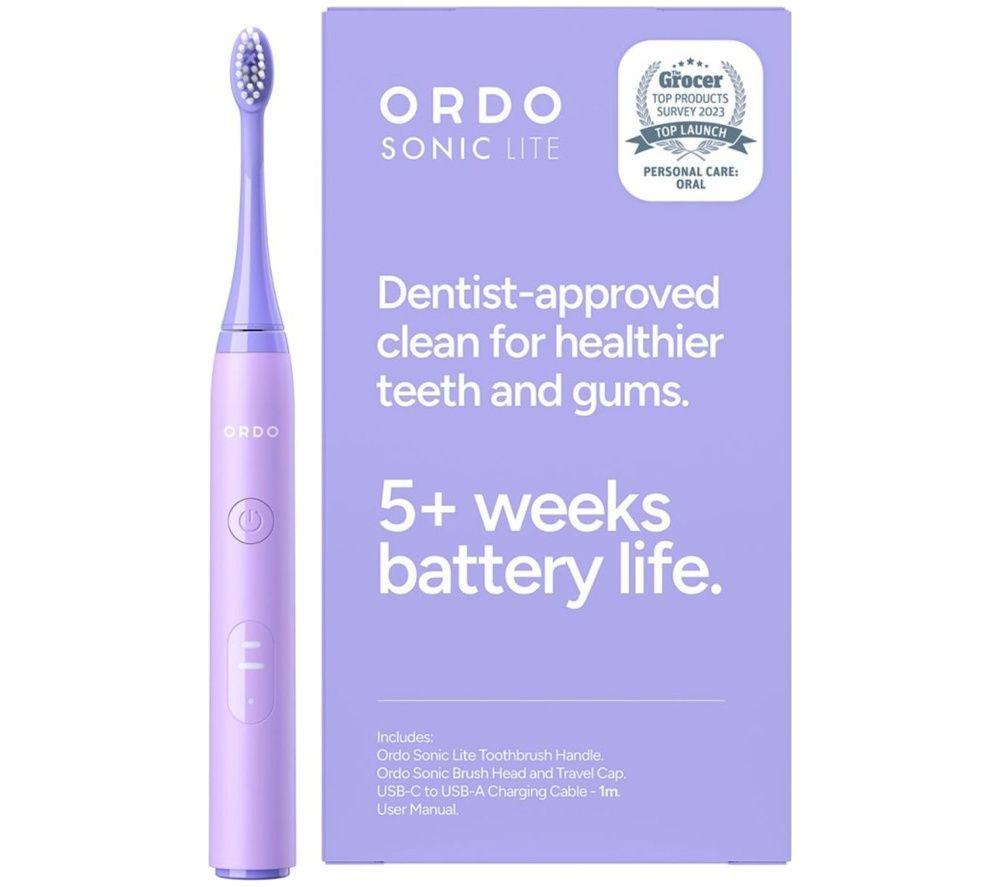 ORDO Sonic Lite Electric Toothbrush - Lavender
