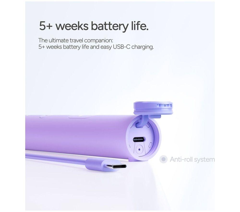 ORDO Sonic Lite Electric Toothbrush - Lavender image number 3 of 7