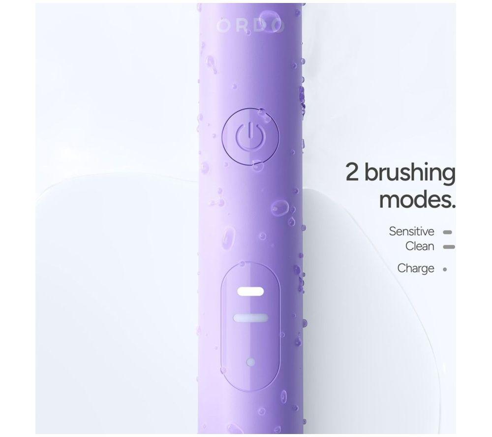 ORDO Sonic Lite Electric Toothbrush - Lavender image number 4 of 7