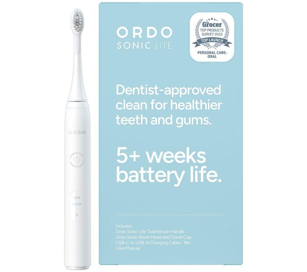 ORDO Sonic Lite Electric Toothbrush - Snow