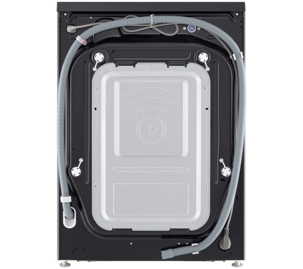 LG Series 5 AI Direct Drive F4X5013TBB 13 kg 1400 Spin Washing Machine - Matte Black image number 4 of 7