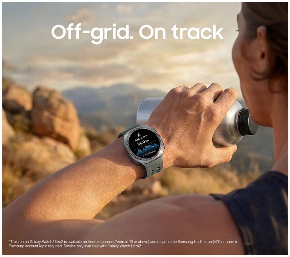 SAMSUNG Galaxy Watch Ultra2 LTE - Titanium Grey, 47 mm image number 6 of 13