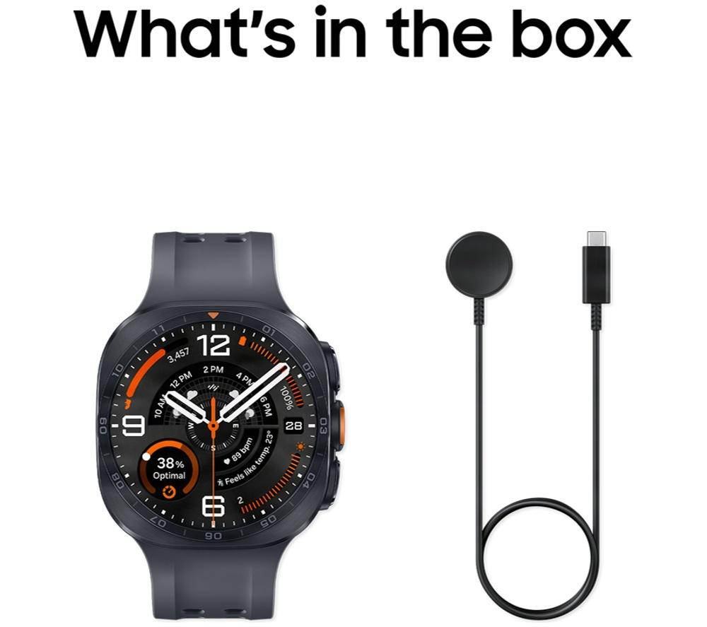 SAMSUNG Galaxy Watch Ultra2 LTE - Titanium Grey, 47 mm image number 13 of 13