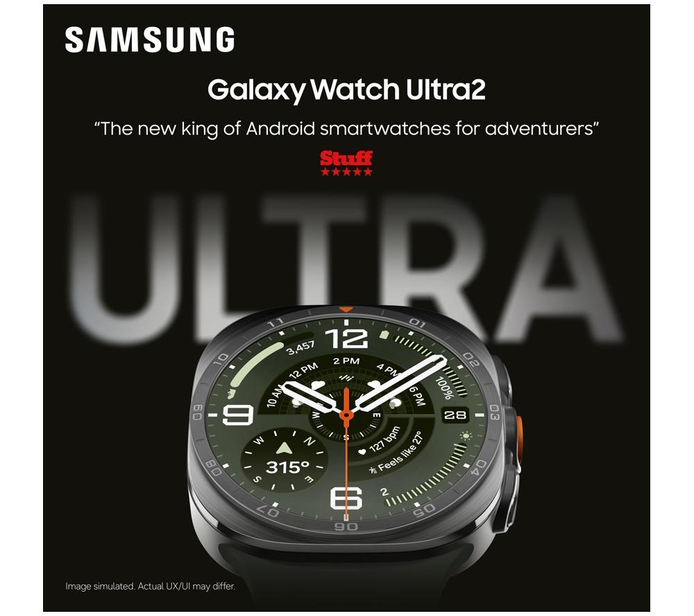 SAMSUNG Galaxy Watch Ultra2 LTE - Titanium Grey, 47 mm image number 14 of 14