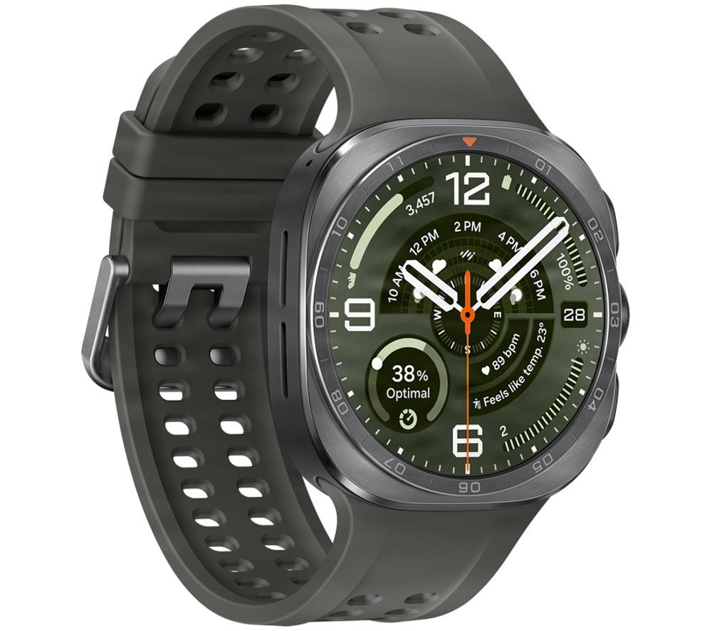 SAMSUNG Galaxy Watch Ultra2 LTE - Titanium Silver, 47 mm image number 9 of 13