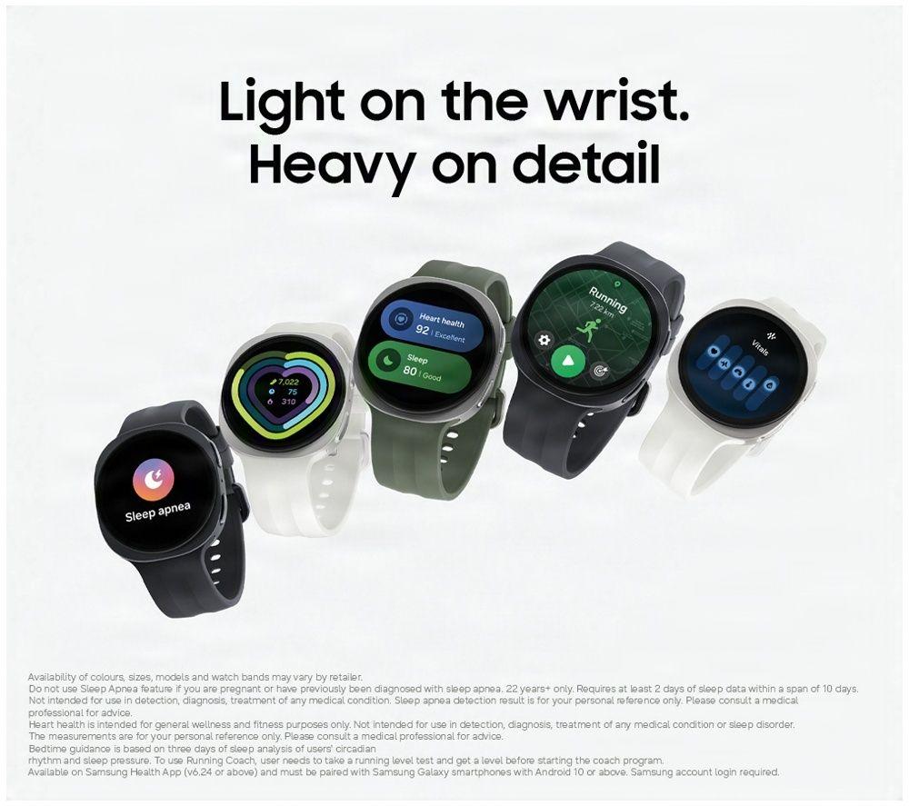 SAMSUNG Galaxy Watch9 BT - Graphite, 44 mm image number 2 of 13