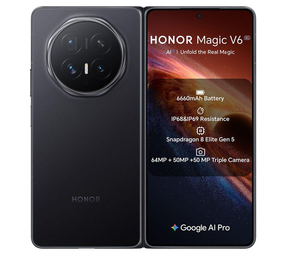 HONOR Magic V6 - 512 GB, Black image number 6 of 15