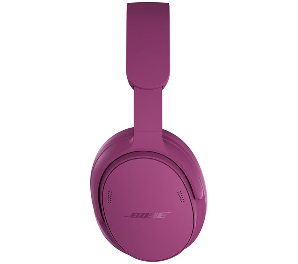BOSE QuietComfort (2nd Gen) Wireless Bluetooth Noise-Cancelling Headphones - Rosewood Mauve image number 5 of 9