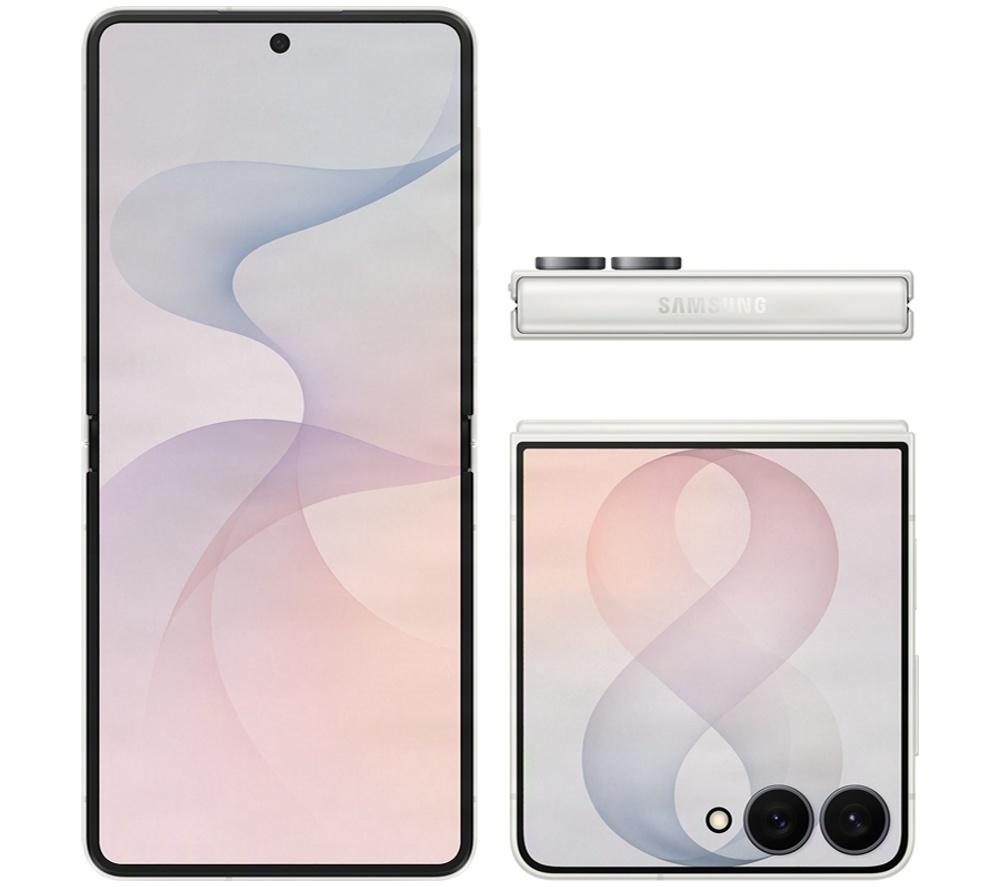SAMSUNG Galaxy Z Flip8 - 512 GB, Cream image number 9 of 13