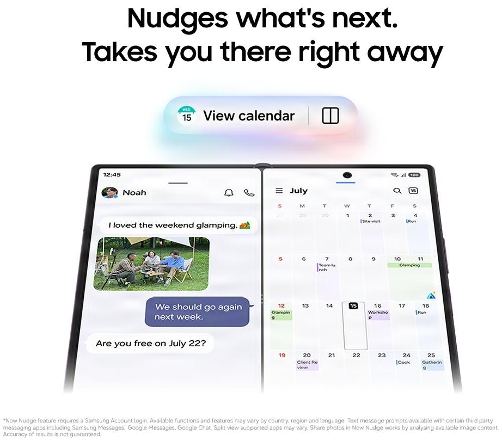 SAMSUNG Galaxy Z Fold8 Ultra - 1 TB, Cream image number 5 of 14