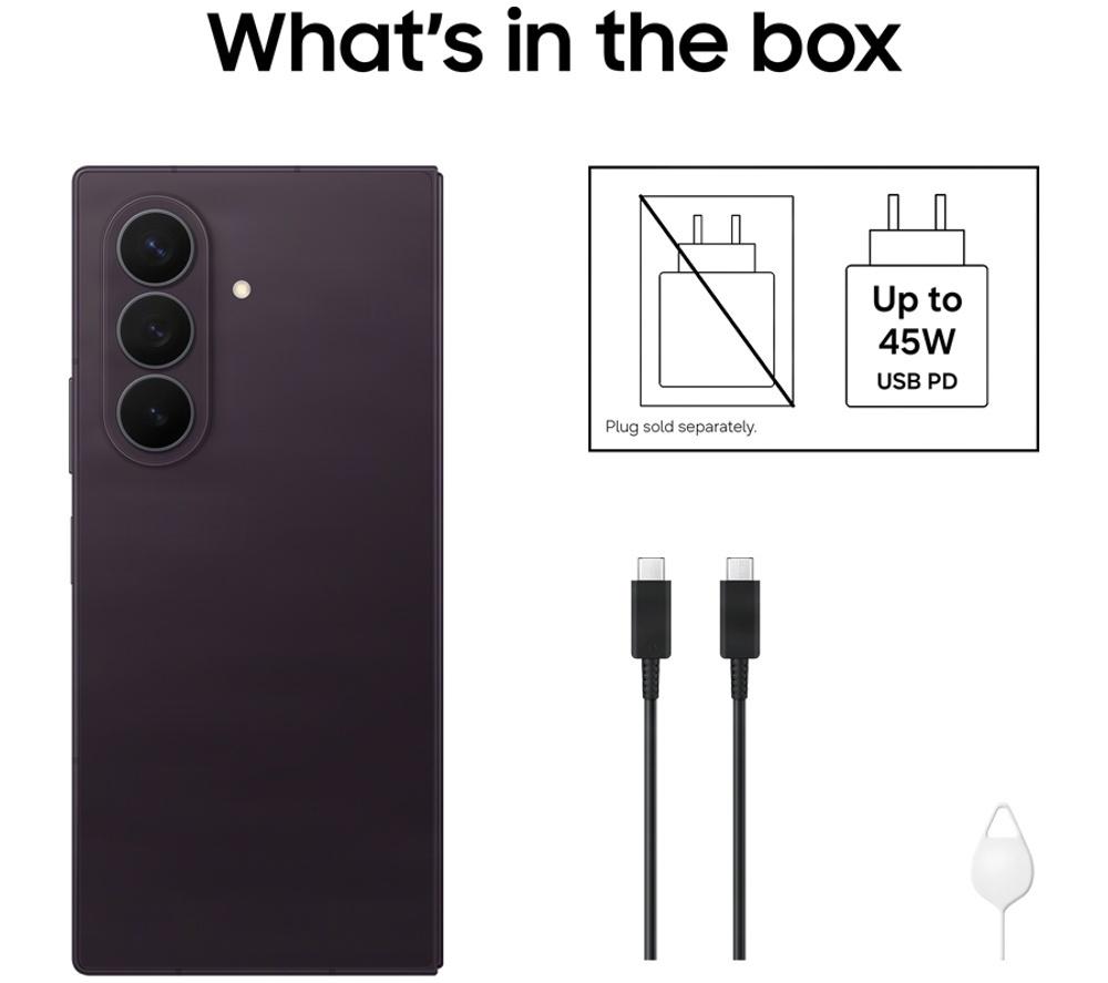 SAMSUNG Galaxy Z Fold8 Ultra - 512 GB, Violet Shadow image number 8 of 14