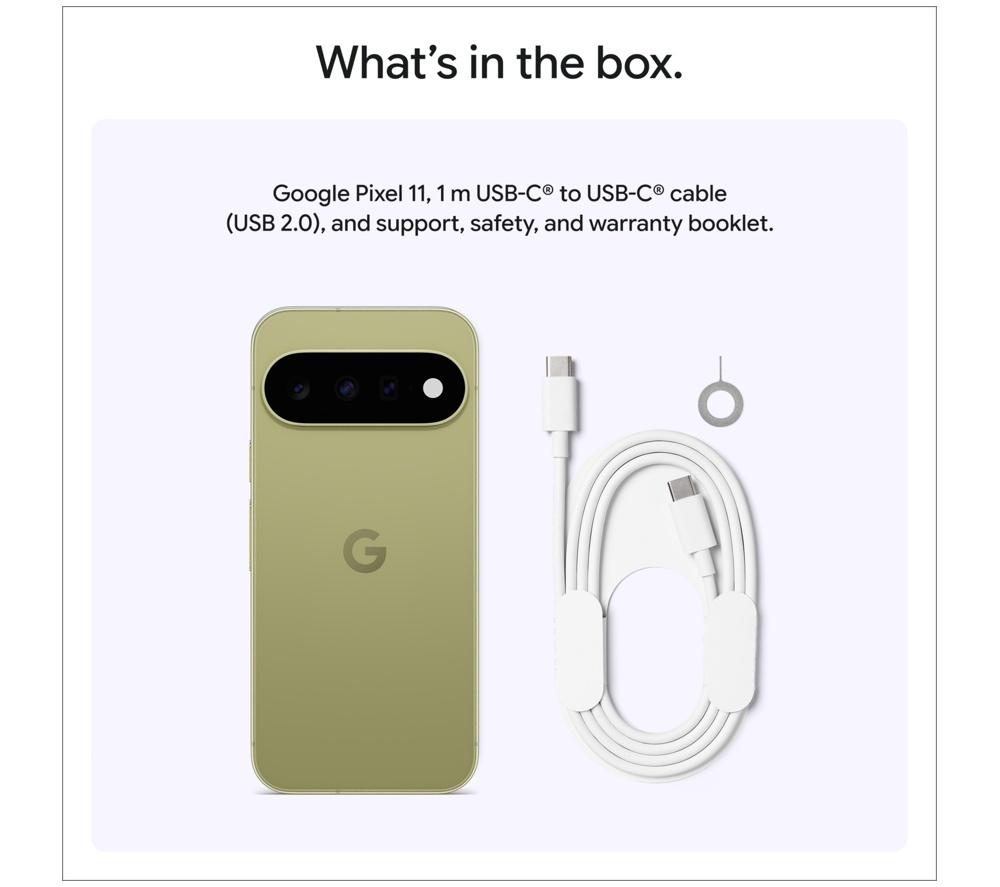 GOOGLE Pixel 11 - 512 GB, Pistachio image number 12 of 13