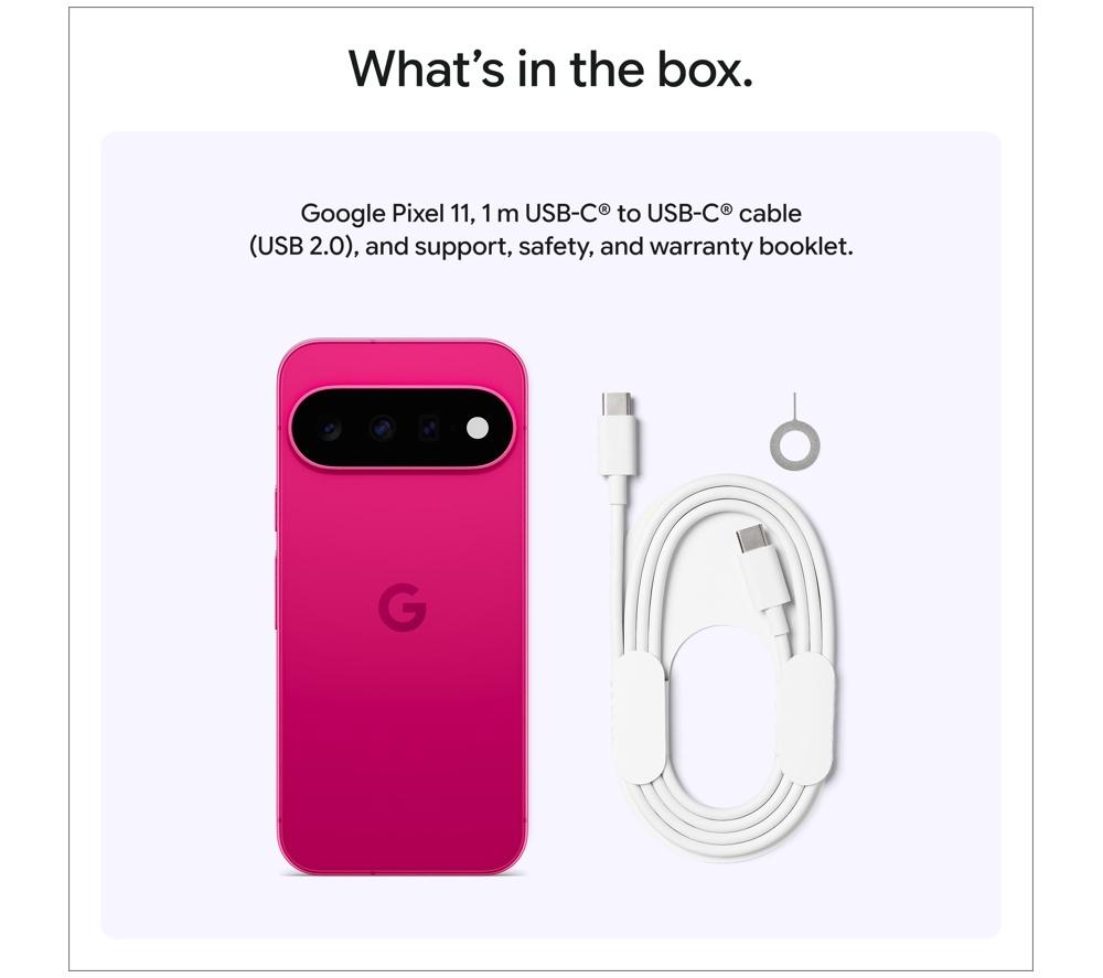 GOOGLE Pixel 11 - 512 GB, Hibiscus image number 12 of 13