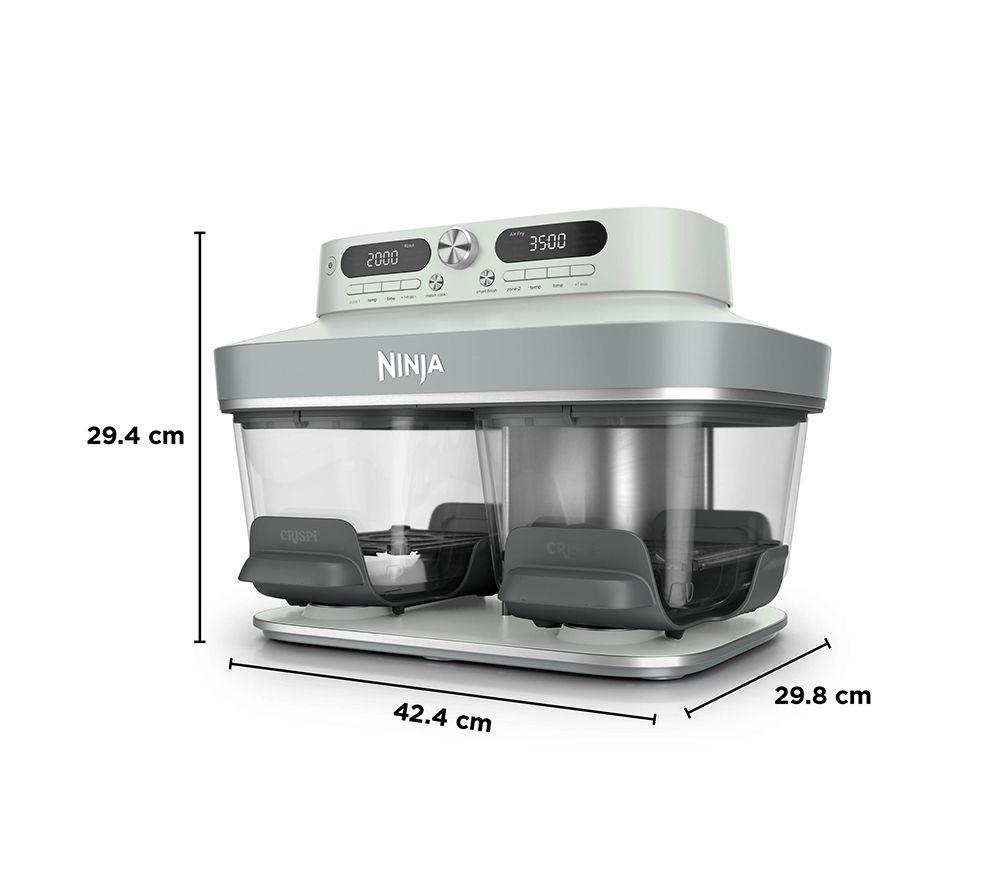 NINJA CRISPi DD102UKWH Dual Zone Glass Air Fryer - White image number 14 of 15