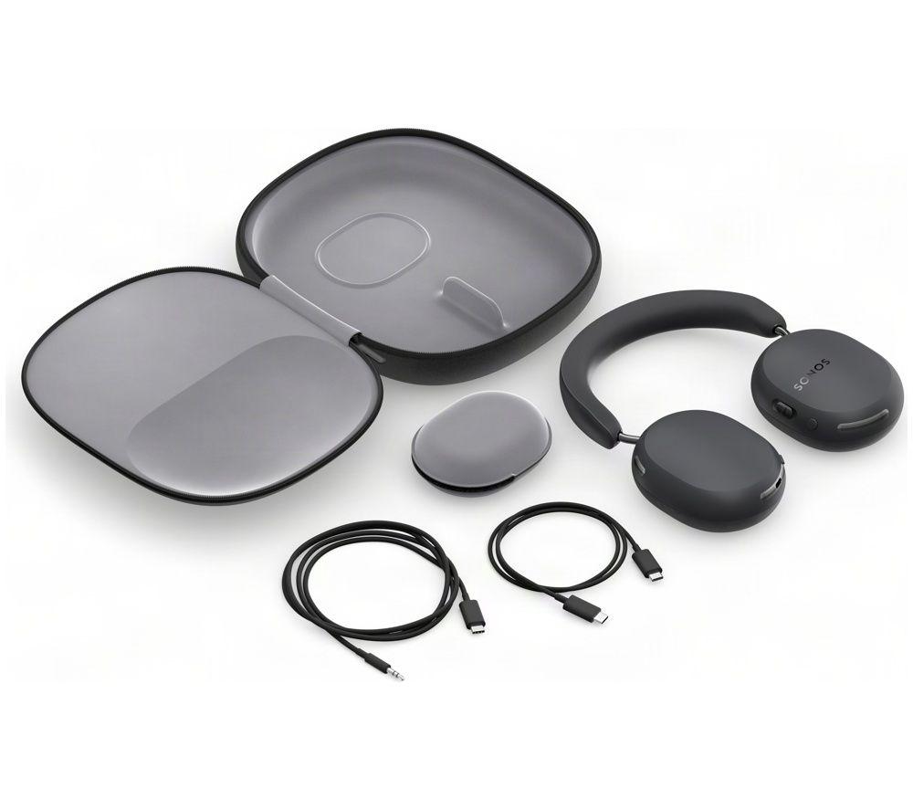 SONOS Ace Ultra Wireless Bluetooth Noise-Cancelling Headphones - Black image number 4 of 5