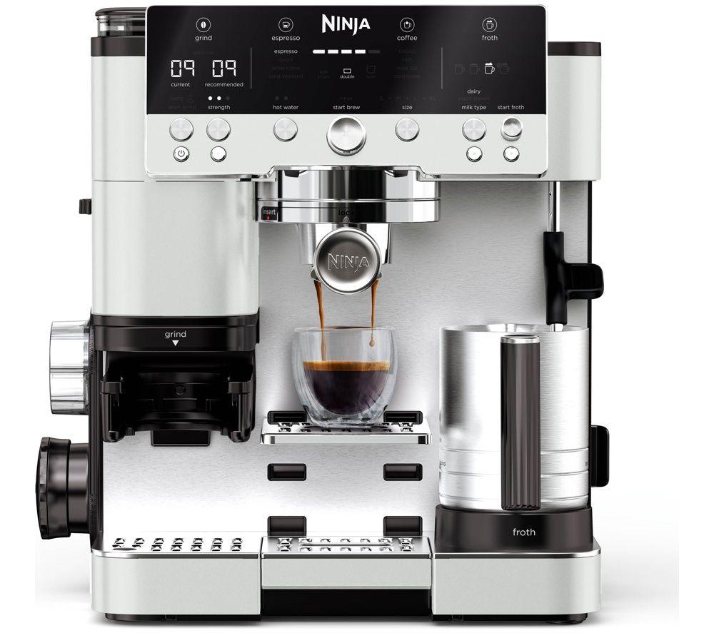 Ninja Luxe Café Premier Plus Series Espresso Coffee Machine In Oat White | ES655UKWH | By Sharkninja - Image 2